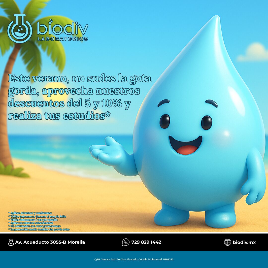 Promoción Julio 2025 Laboratorio Análisis Clínicos Morelia